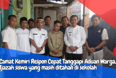 Camat Kemiri Tanggap Cepat Aduan Warga Terkait Ijazah Siswa, Siap Fasilitasi Penyelesaian