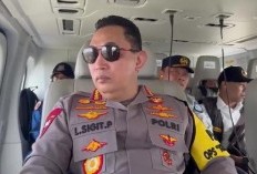 Kapolri Pantau Arus Balik Lebaran di Tol Cipali via Udara