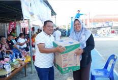 Wakil Bupati Labuhanbatu Tutup Turnamen Voli Antar Kecamatan dengan Meriah