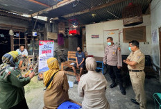 Seksi Dokkes Polres Karanganyar Laksanakan Tracing TBC dalam Rangka Hari Bhayangkara ke-80