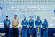 Ketua PKK Labuhanbatu Hadiri Penutupan Jambore Kader PKK se-Sumatera Utara Tahun 2025