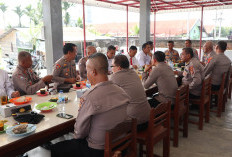 Mempererat Silaturahmi, Kapolres dan PJU Polres Aceh Tenggara Lakukan Coffee Morning