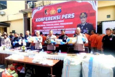 Polres Siantar Ungkap 103 Kasus Narkoba, Tersangka 140 Orang dan 9 Kasus Curanmor  