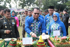 Bupati dan Wakil Bupati Labuhanbatu Hadiri Upacara Peringatan HUT TNI ke- 78 