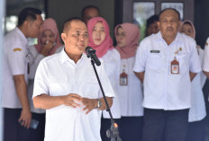 Apel Pagi Purna Tugas Bupati Karanganyar Berpesan Supaya Menjaga Kekompakan dan Kerukunan