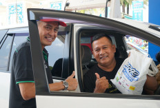 Ramaikan Musim Mudik, Pertamina Lubricants berbagi  THR Fastron kepada Para Pemudik