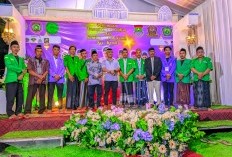 PAC Ansor Kecamatan Kemiri Ikut serta hadiri Kegiatan Santunan Yatim penutupan pesantren ramadan 