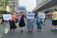 Beri Dukungan Kepada Murid SMPN 1 Lamongan, Komunitas Serumpun Bakung Lakukan Aksi Damai Bertajuk 