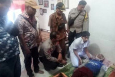 Jenazah Lansia di Depan Gudang Jagung, Dievakuasi  Polsek Tanah Jawa