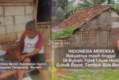 Persembahan HUT RI Ke 79, Penghuni Gubuk Reyot Berbilik Bambu Di Desa Kemiri Juga Ingin Merdeka