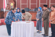 Wabup Labuhanbatu  Hadiri Rapat Paripurna Penetapan Ranperda Perubahan P-APBD TA 2023