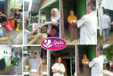 Langit Cerah, Matahari Bersinar di Atas Tanah Pasundan saat menebar Jumat Berkah