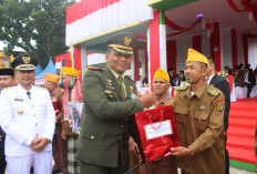 Dandim dan Prajurit Kodim 0108/Agara Ikuti Upacara HUT RI Ke - 78 di Aceh Tenggara