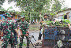 Kodim 0727 Karanganyar Adakan Bersih-Bersih Kali dan Penghijauan Untuk Antisipasi Bencana Alam 
