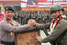 Penuh Haru, 200 Personel Satbrimob Polda Sumsel Kembali Pasca Jalankan Tugas Dalam Operasi Amole I Tahun 2023