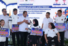 Gubernur Resmikan Asrama NPCI Jateng di Karanganyar, Atlet Peraih Medali ASEAN Para Games 2025 Terima Reward 