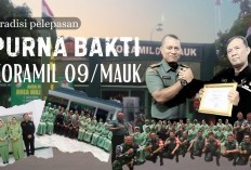 Danramil 09 Mauk Gelar Acara Pelepasan Purna Bakti untuk Anggotanya