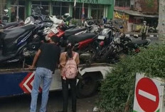 Razia Gabungan Digelar di Jalan Raya Veteran Panaragan, Sejumlah Kendaraan Ditahan Karena Langgar Aturan