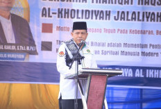 Pererat Silaturahmi, Bupati Labuhanbatu Hadiri Dzikir Akbar Thariqat Naqsyabandiyah Al Kholidiyah Jalaliyah