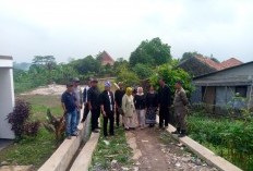 Peninjauan Lokasi Pembangunan Infrastruktur di Desa Purwasari Kabupaten Bogor