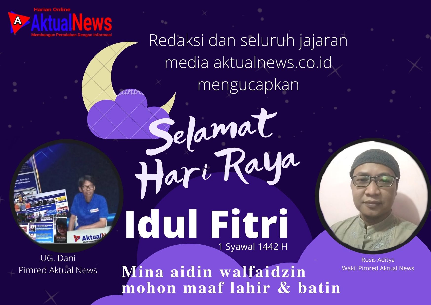 Media AktualNews.co.id Mengucapkan Selamat Hari Raya Idul Fitri 1442 H