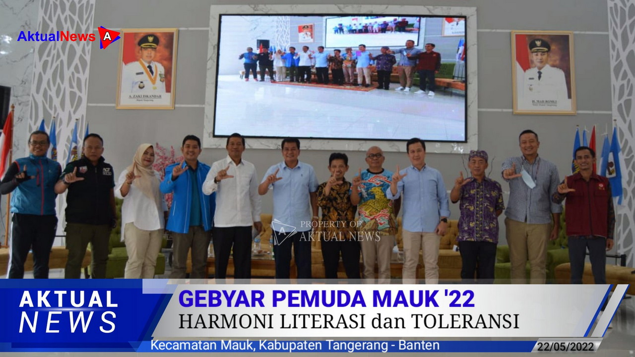 Acara Gebyar Pemuda Mauk ’22, Dpk Knpi Kecamatan Mauk Gandeng Para Pegiat Literasi Berjalan Sukses