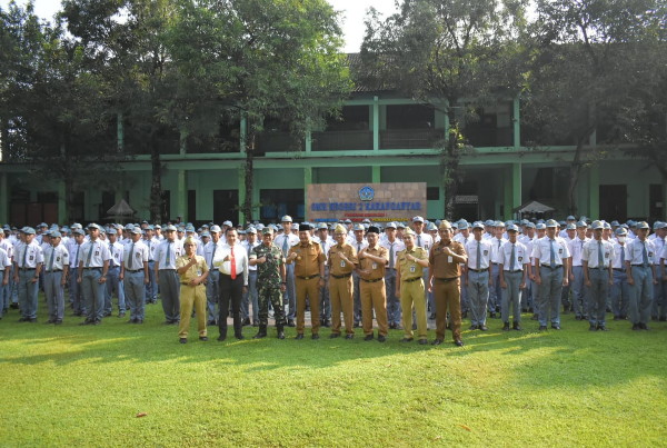 Bupati Karanganyar Berpesan Pencegahan Bahaya Narkotika dI SMK N 2, Fokus Menuntut Ilmu dan Jauhi Narkoba