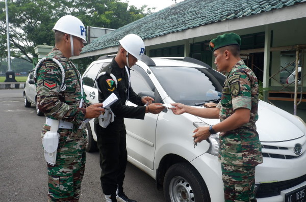 Sosialisasi Operasi Gaktib Oleh Denpom IV/4 Surakarta Terhadap Anggota Kodim 0727 Karanganyar