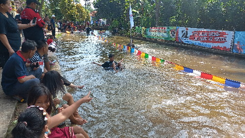 Langen Ban Tradisi Syawalan Desa Kecepak Semakin Meriah