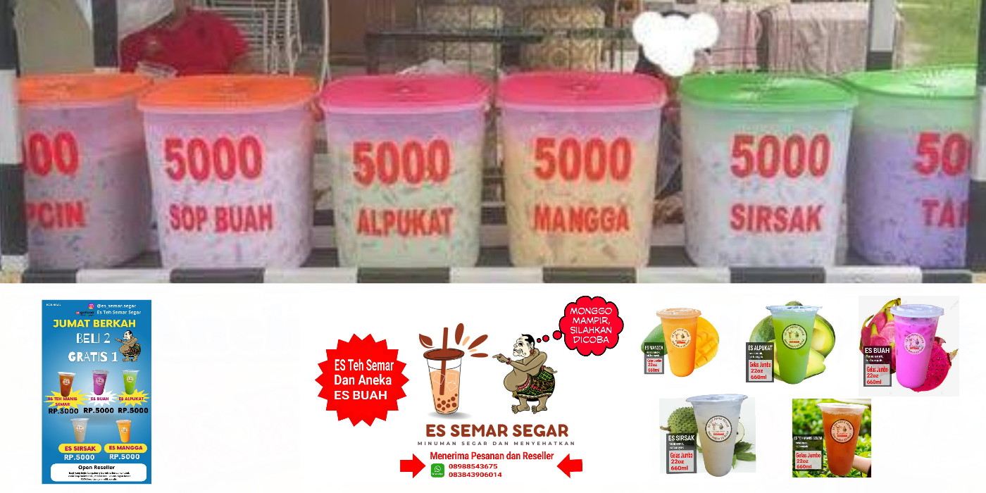 Jualan Es Buah Aquarium Omset Puluhan Juta Rupiah Per Bulan, Cek Caranya