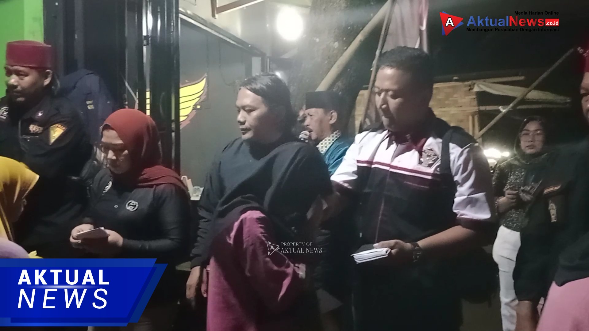 Ketua DPC LSM GEMPUR Hadiri Santunan Yatim diacara Syukuran Kantor Sekretariat Lapbas