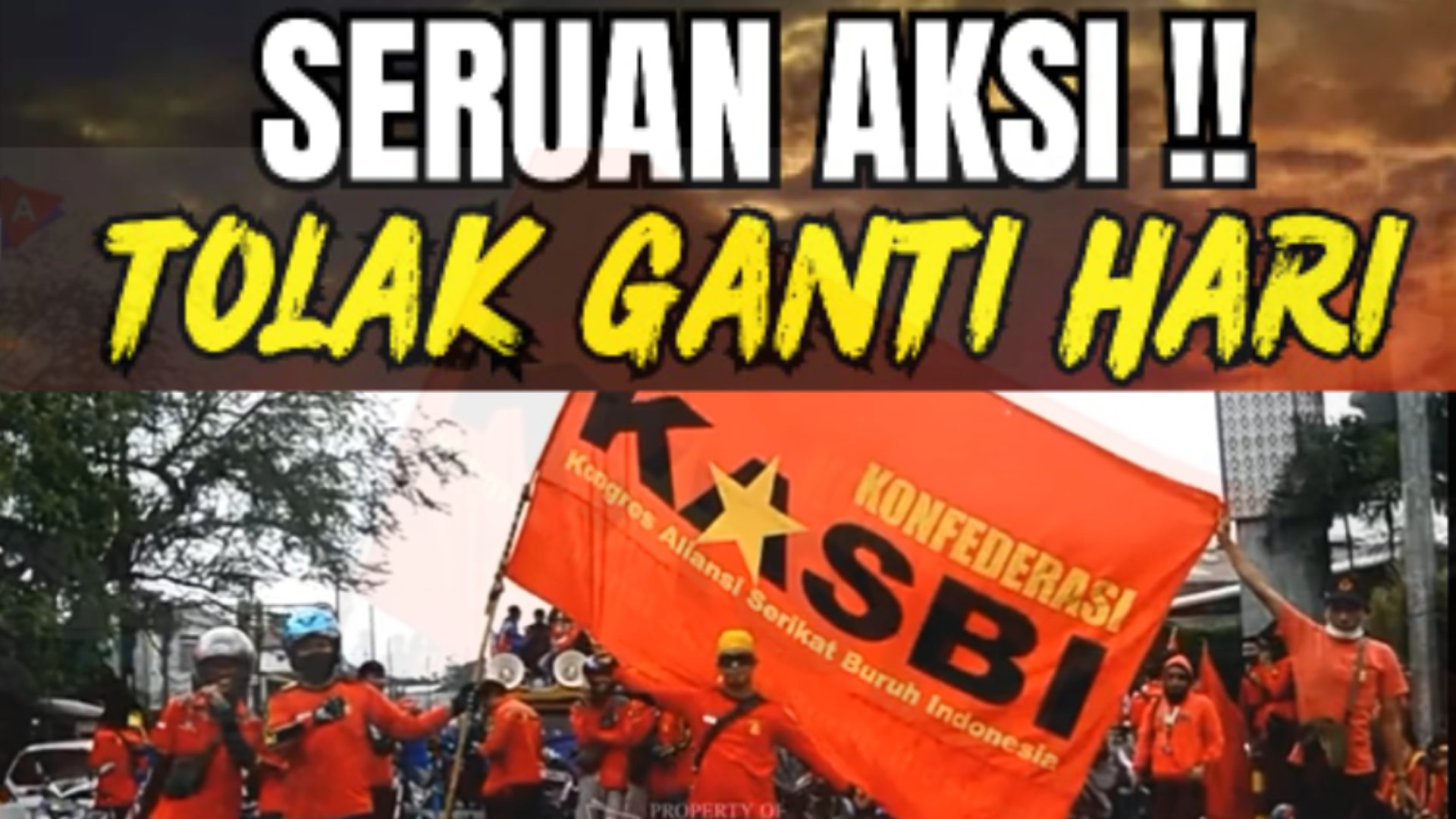 SBN-KASBI PT. VCI, Akan Melakukan Aksi Tolak Ganti Hari Libur Lebaran