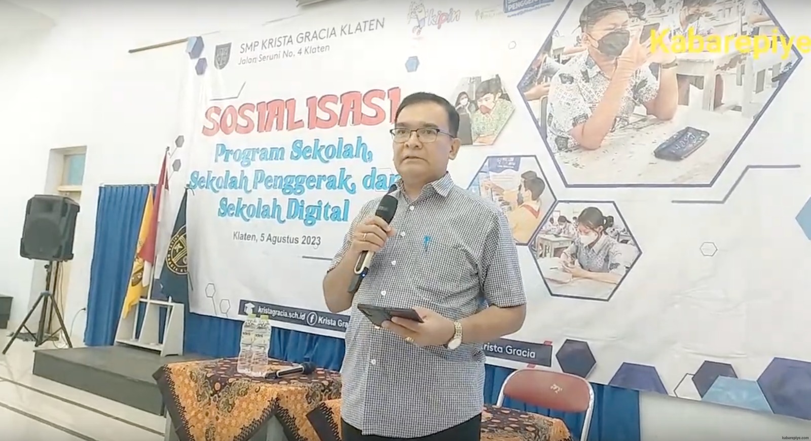 Direktur Sekolah Menengah Kejuruan Kemdikbud Hadiri Peresmian Sekolah Digital Pertama di Klaten