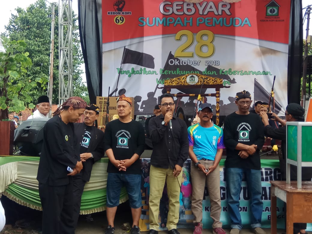 Kemeriahan Gebyar Sumpah Pemuda di Kebon Kopi Bogor Peringati Hari Sumpah Pemuda ke-90