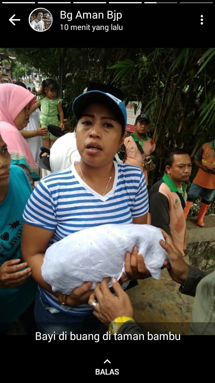 Geger, Mayat Bayi ditemukan Mengapung Di Sungai Cipayung Setu