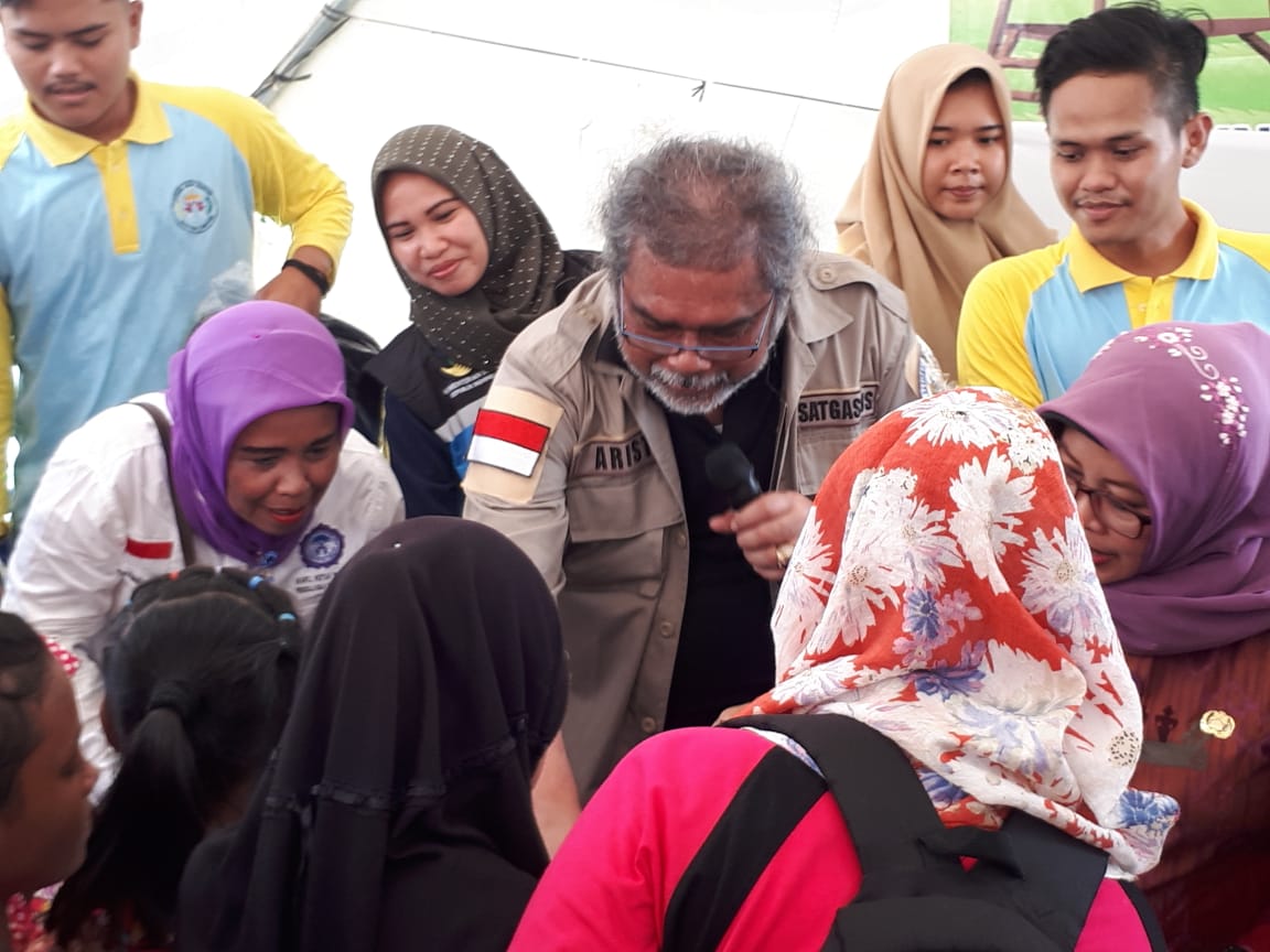 Anak-Anak Deliserdang Berbagi Kasih Kepada Anak Korban Tsunami Lampung
