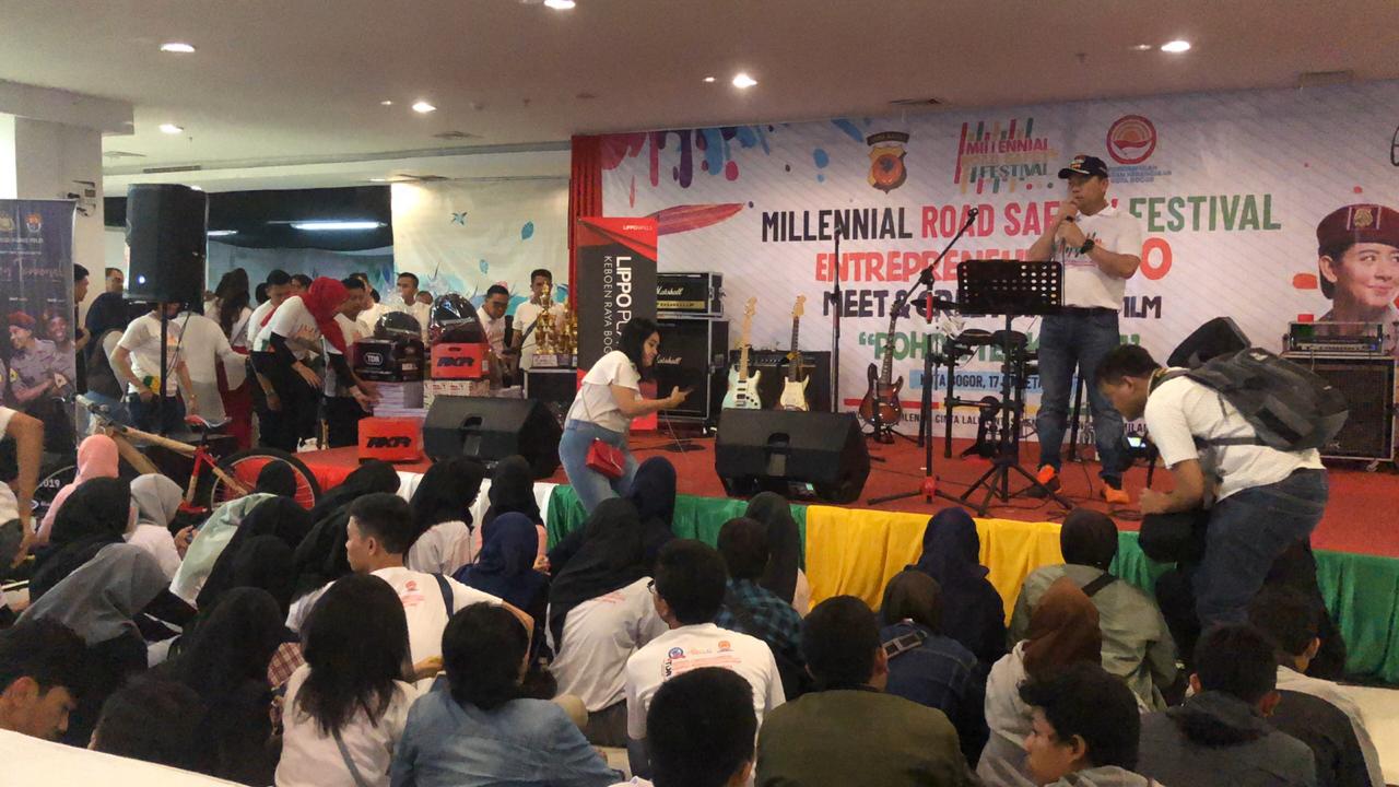 Millenial Road Safety Festival di Kota Bogor Hadirkan Artis Ibukota dan Puteri Indonesia Persahabatan 2019