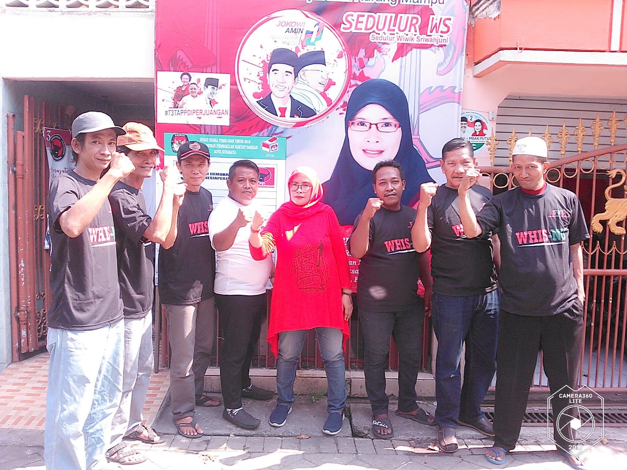 Relawan Jokowi Pertegas Pilihannya, ” Orang Baik Pilih Orang Baik “