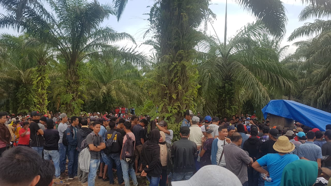 Aksi Demo Pertambangan PT. HRB Dan BIB Tertahan, Pihak Manajemen Akan Beri Solusi