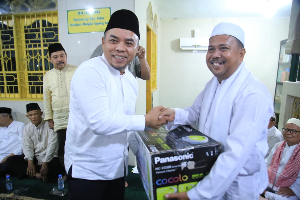 Sepuluh Masjid di Kecamatan Rantau Utara Terima Bantuan dari Pemkab Labuhanbatu