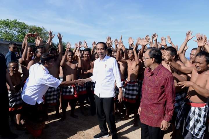 Presiden Jokowi Kunjungi Desa Kutuh yang Sukses Manfaatkan Dana Desa