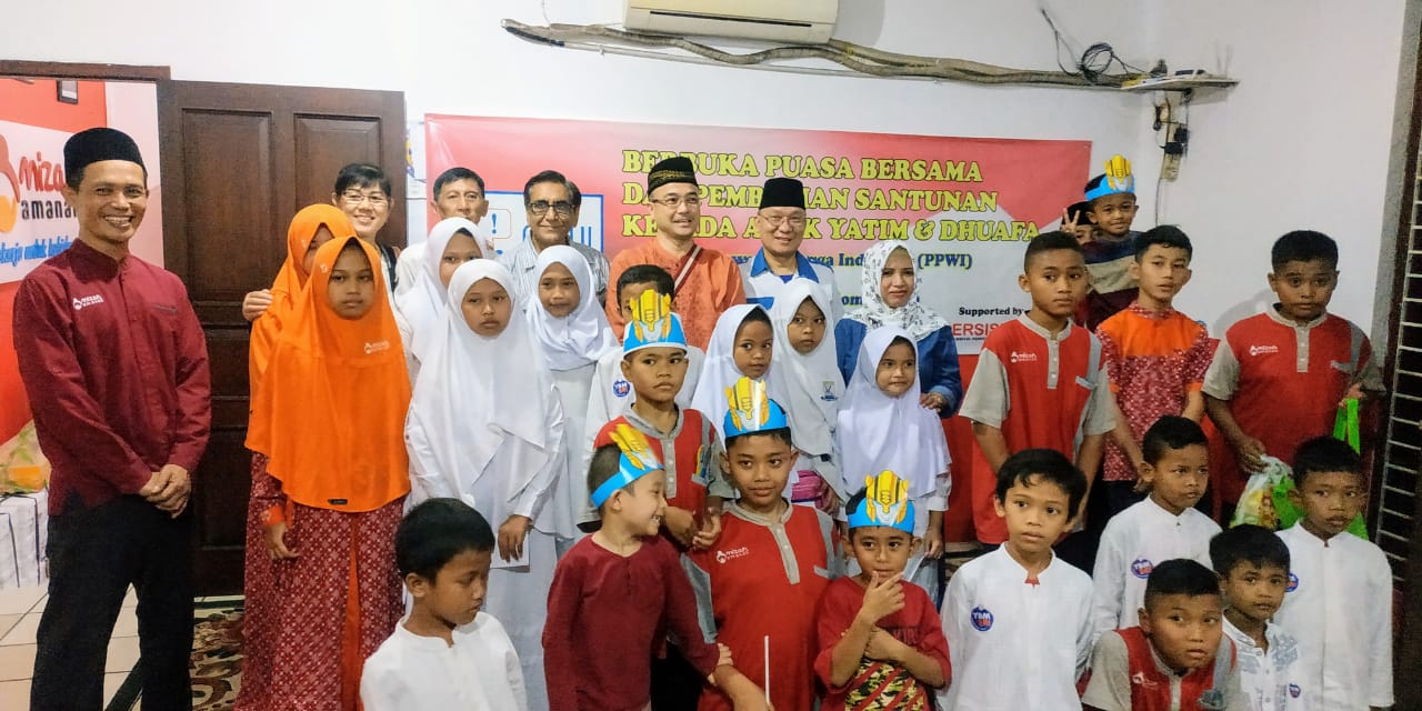 Berbagi Berkah, PPWI Berikan Santunan kepada Anak Yatim