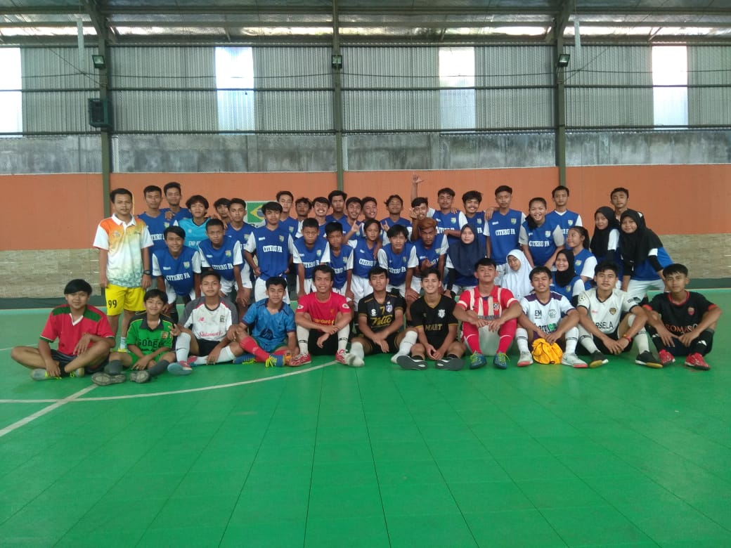 Tim Futsal Citeru Fa dan Ex Martsal Gelar Latihan Bersama