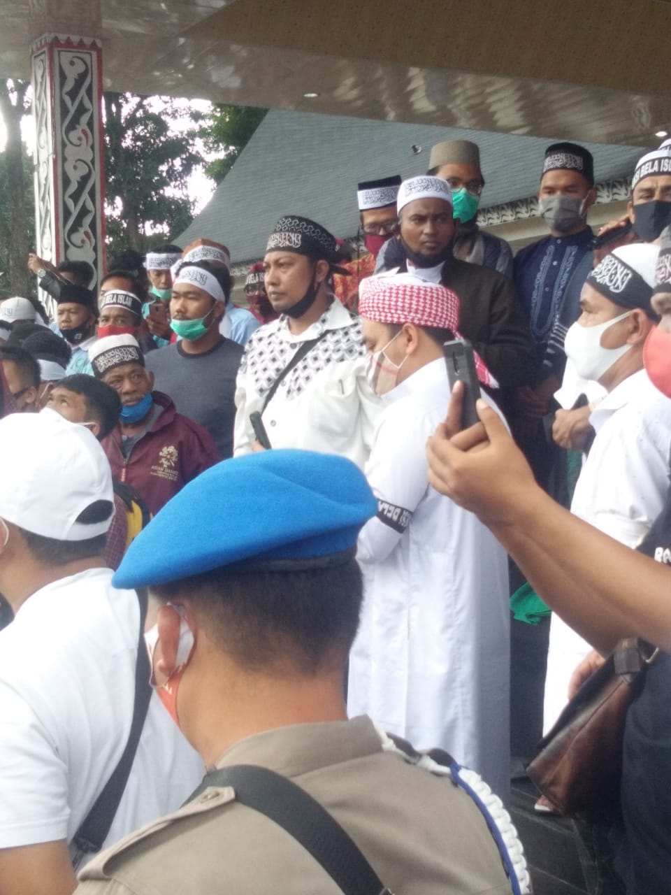 Aksi Bela Islam, Ratusan Umat Muslim Minta Copot Dirut Rumah Sakit Jabesmen Saragi