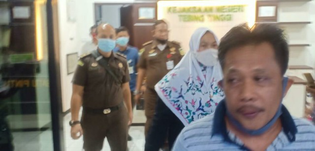 Kejari Tebingtinggi Tahan Salah Satu Tersangka Dugaan Korupsi