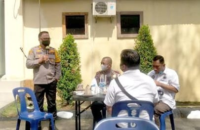 Coffee Morning dengan WUPDS G-17, Kapolresta Deli Serdang Kenalkan Kasat Lantas