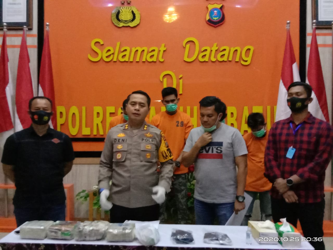 Kapolres Labuhanbatu Ungkap Penangkapan Kasus Narkoba