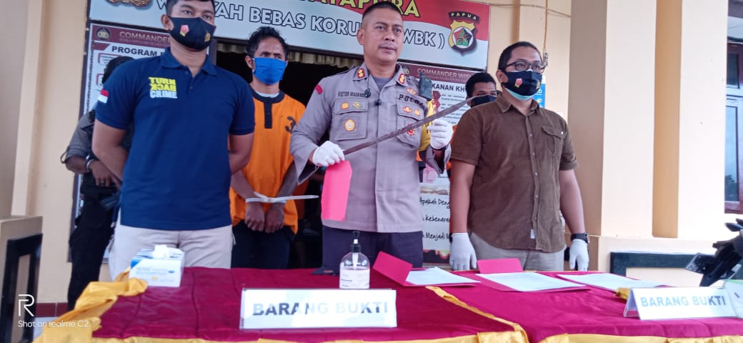 Dua Kasus Penganiyaan dan satu Kasus Curanmor di Ungkap Sat Reskrim Polres Jayapura