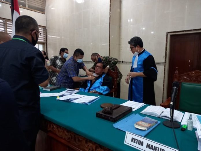 Gawat, Hakim PT TUN Medan Tewas Saat Sidang