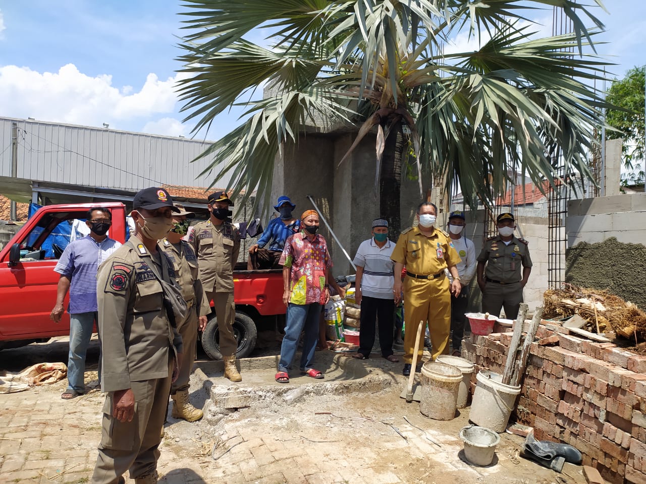 H.Panjaitan Buka Suara Bangunan di Belakang Kantor Kelurahan Kelapa Dua “Cermin Buruk” Untuk masya